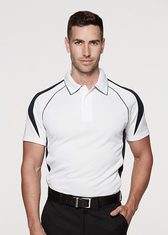 Wholesale 1301 Aussie Pacific Premier Mens Polo Printed or Blank