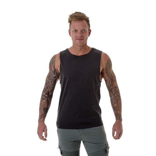 Wholesale M3 CB Men's Muscle Top/Singlet Printed or Blank