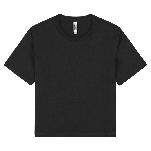 102 American Apparel Women's Fine Jersey Boxy T-Shirt