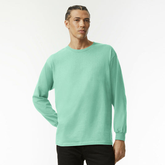 1304 American Apparel Heavyweight Cotton Unisex Long Sleeve T-Shirt