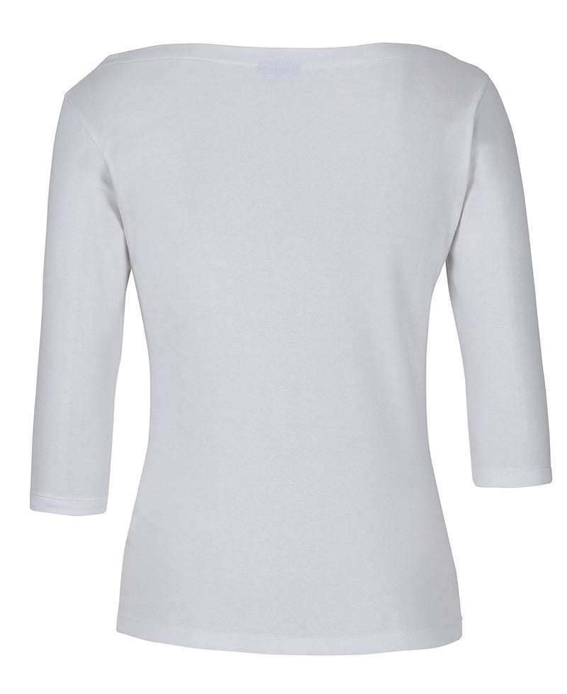 Load image into Gallery viewer, 1BT3 JB&#39;s C OF C Ladies 3/4 Sleeve Boat Neck Tee

