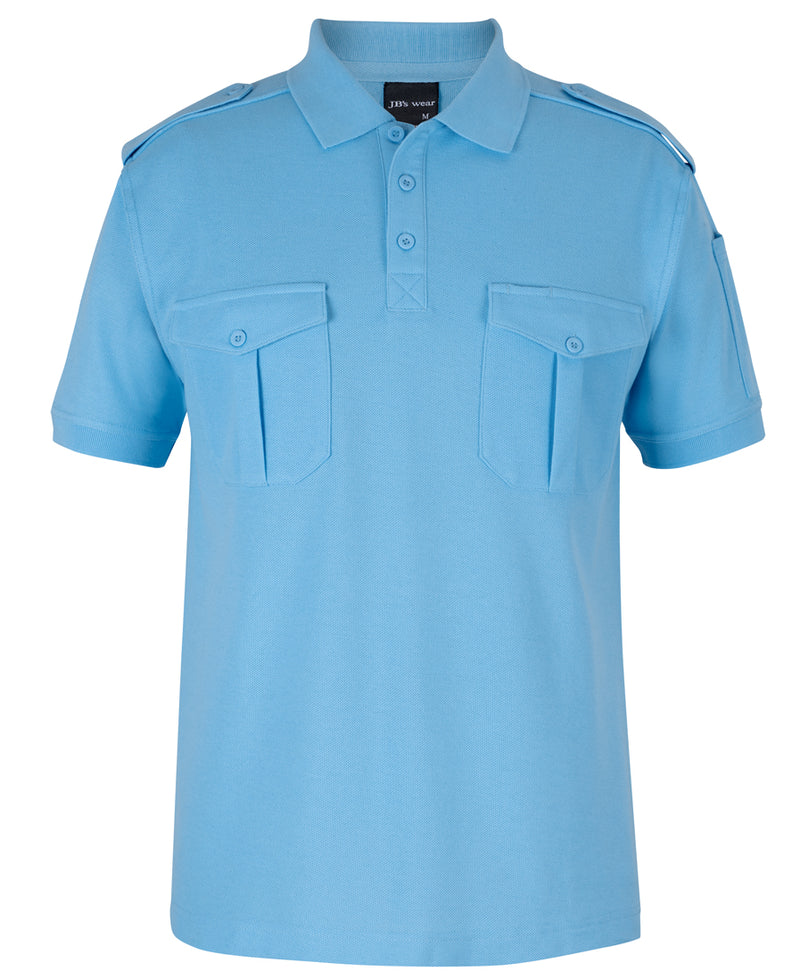 Load image into Gallery viewer, 210ES JB&#39;s S/S 250 Epaulette Polo

