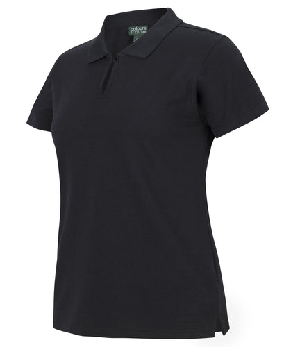 2STS1 JB's C Of C Ladies Cotton S/S Stretch Polo