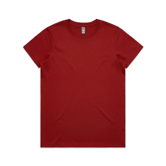 4001 AS Colour Womens Maple Tee