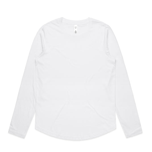 4021 AS Colour Womens Maple Curve L/S Tee
