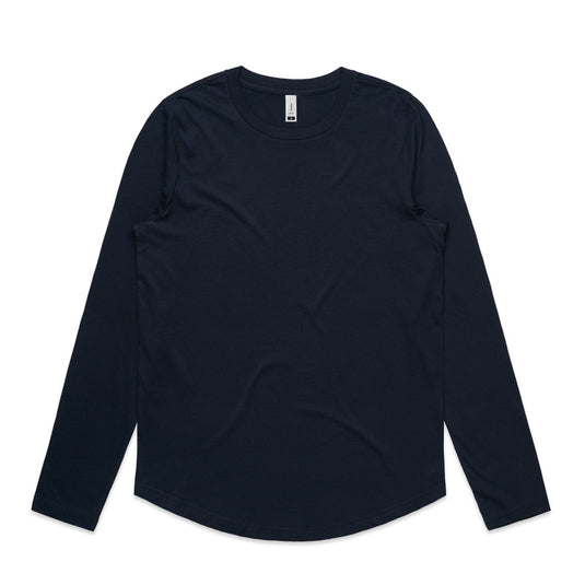 4055 AS Colour Women Curve L/S Tee
