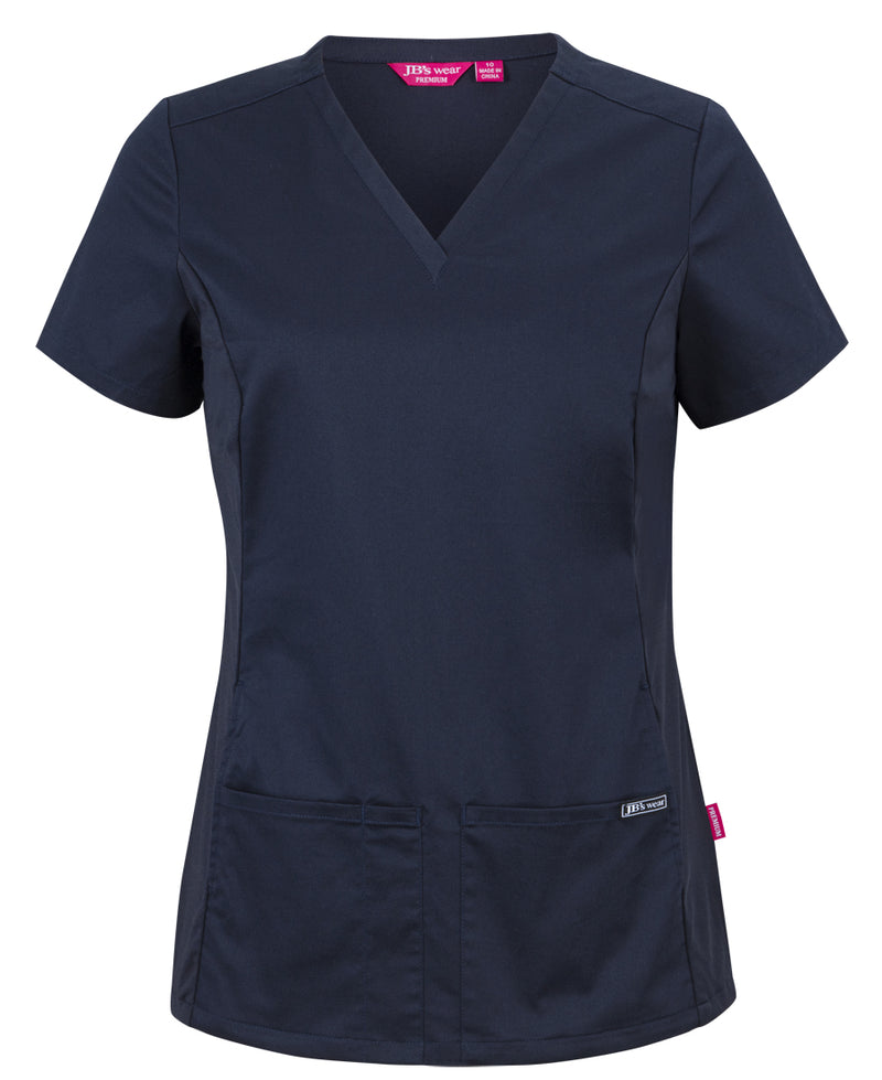 Load image into Gallery viewer, 4SUT1 JB&#39;s Ladies Premium Stretch Panel Scrub Top
