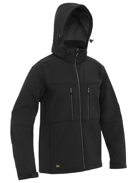 Load image into Gallery viewer, BJ6570 Bisley Flex &amp; Move Hooded Softshell Jacket
