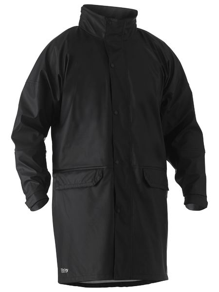 Load image into Gallery viewer, BJ6835 Bisley Stretch PU Rain Coat
