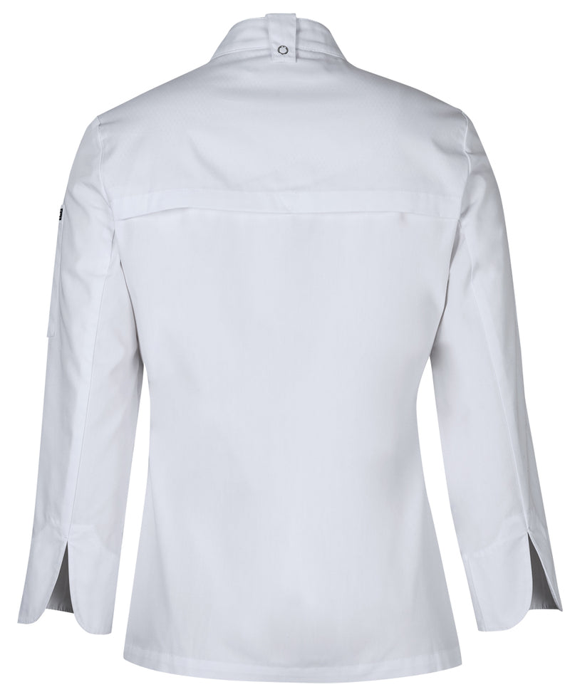 Load image into Gallery viewer, 5CJL1 Jb&#39;s Ladies L/S Snap Button Chef Jacket
