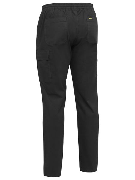Load image into Gallery viewer, BPC6029 Bisley Stretch Cotton Drill Elastic Waist Cargo Work Pant - Stout
