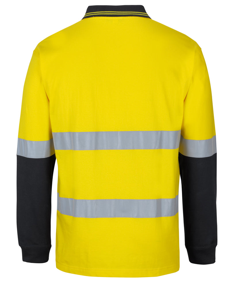 Load image into Gallery viewer, 6DCPL JB&#39;s Hi Vis (D+N) L/S Cotton Polo
