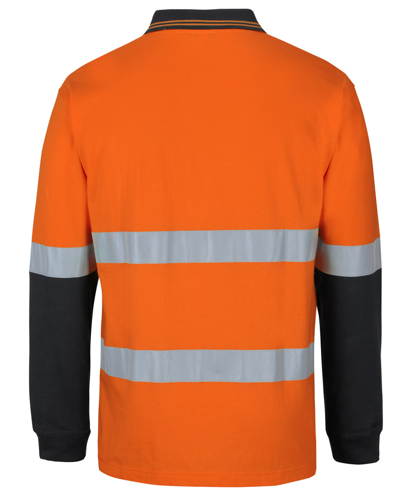 Load image into Gallery viewer, 6DCPL JB&#39;s Hi Vis (D+N) L/S Cotton Polo
