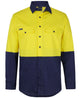 6HSWL JB's Hi Vis L/S Stretch Work Shirt