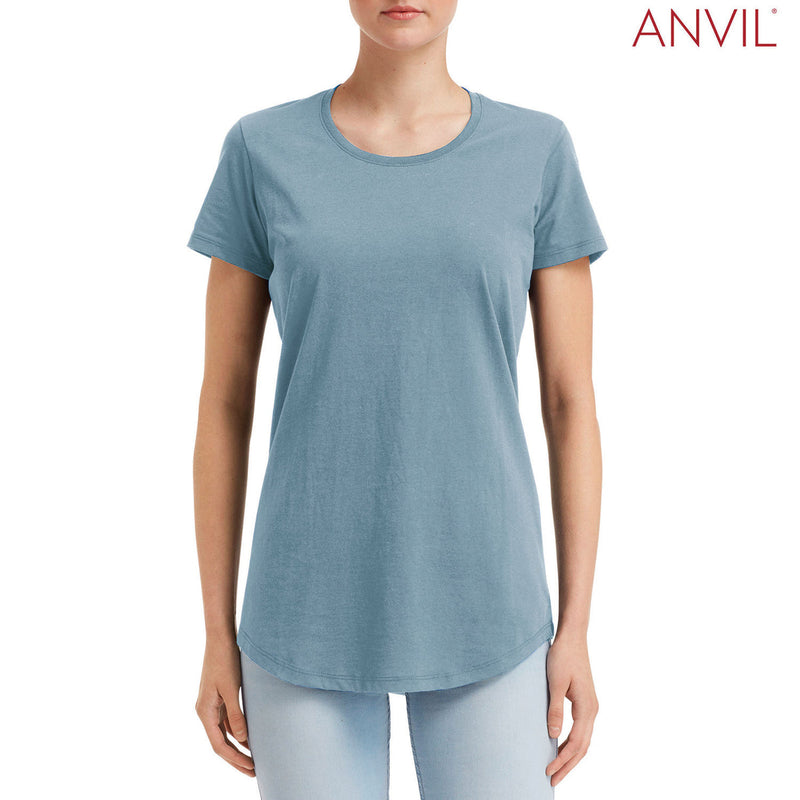 Load image into Gallery viewer, 790L Anvil Premium Combed Ring Spun 180gsm Ladies Tee - Clearance
