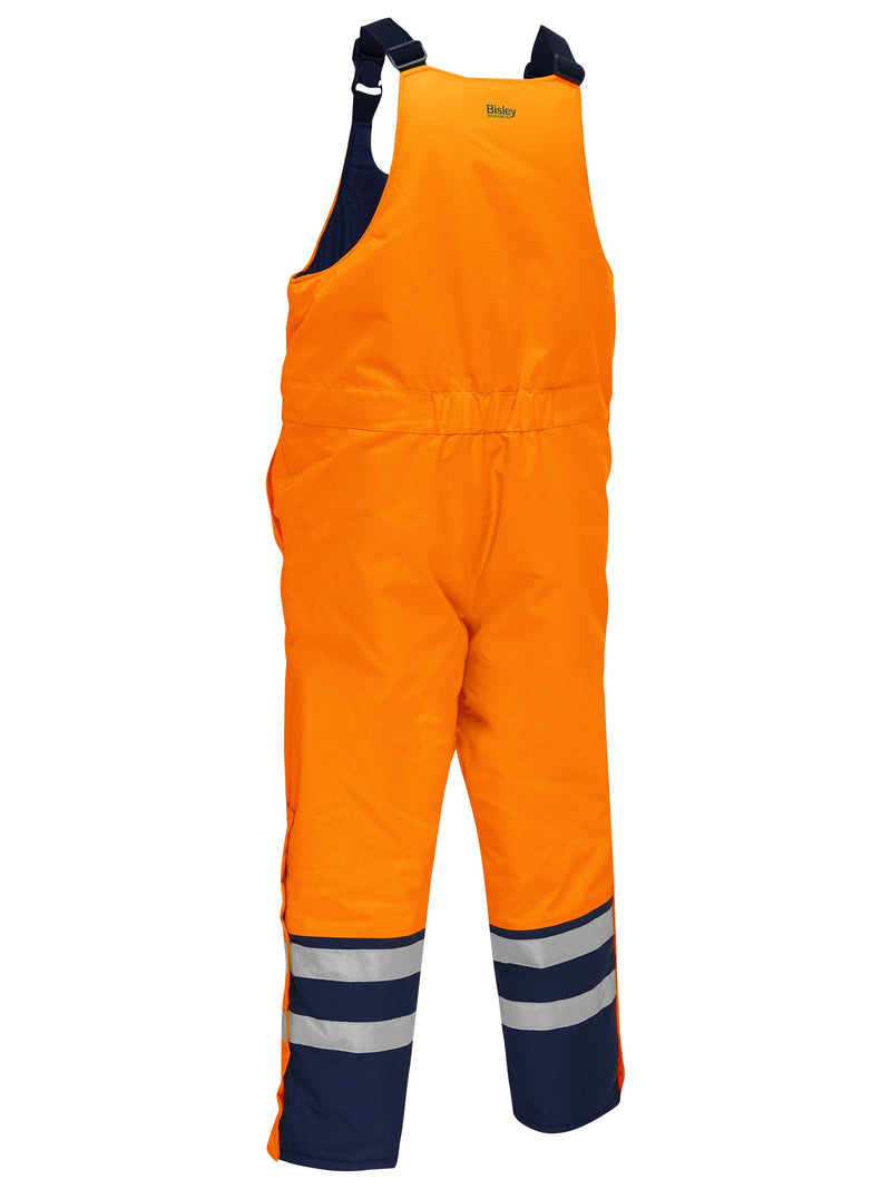 Load image into Gallery viewer, BAB6452T Bisley Taped Hi Vis Freezer Bib &amp; Brace Coverall - Stout
