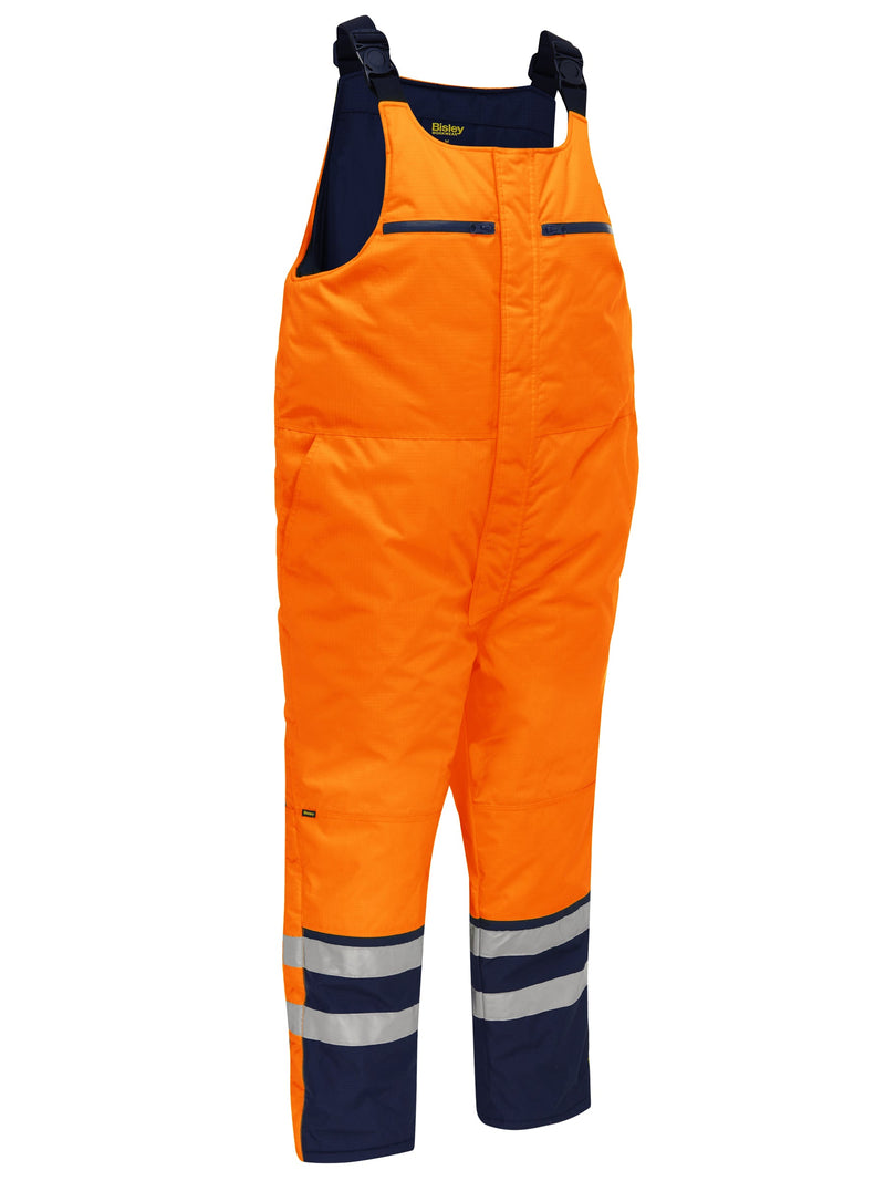 Load image into Gallery viewer, BAB6452T Bisley Taped Hi Vis Freezer Bib &amp; Brace Coverall - Stout
