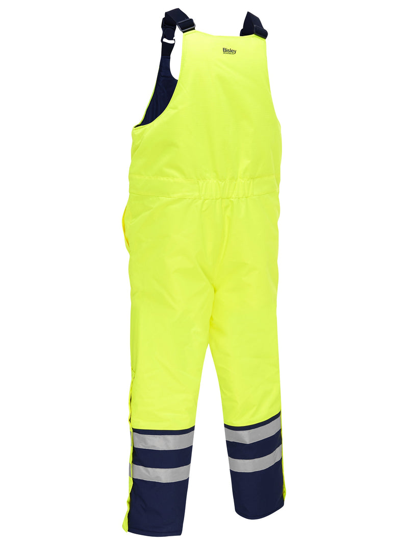 Load image into Gallery viewer, BAB6452T Bisley Taped Hi Vis Freezer Bib &amp; Brace Coverall - Stout
