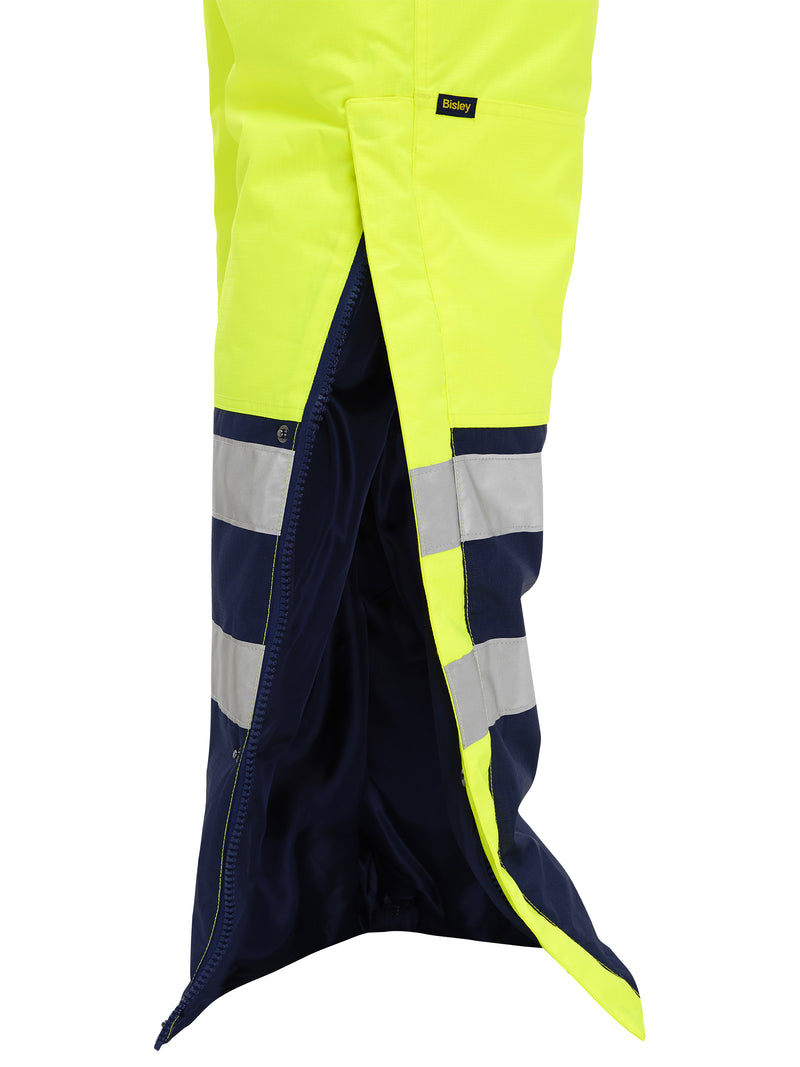 Load image into Gallery viewer, BAB6452T Bisley Taped Hi Vis Freezer Bib &amp; Brace Coverall - Regular
