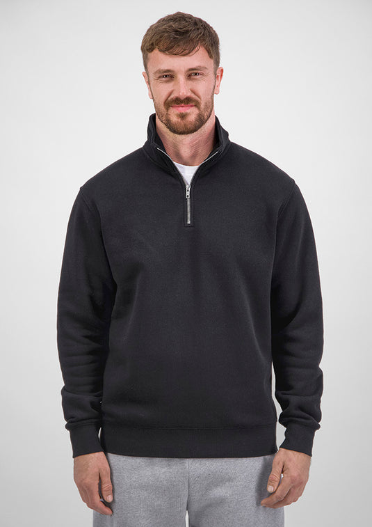 Goodmates Black Mens Everyday 1/4 Zip – X2006M