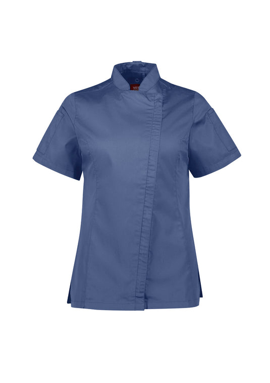 CH330LS Bizcollection Alfresco Womens Short Sleeve Chef Jacket