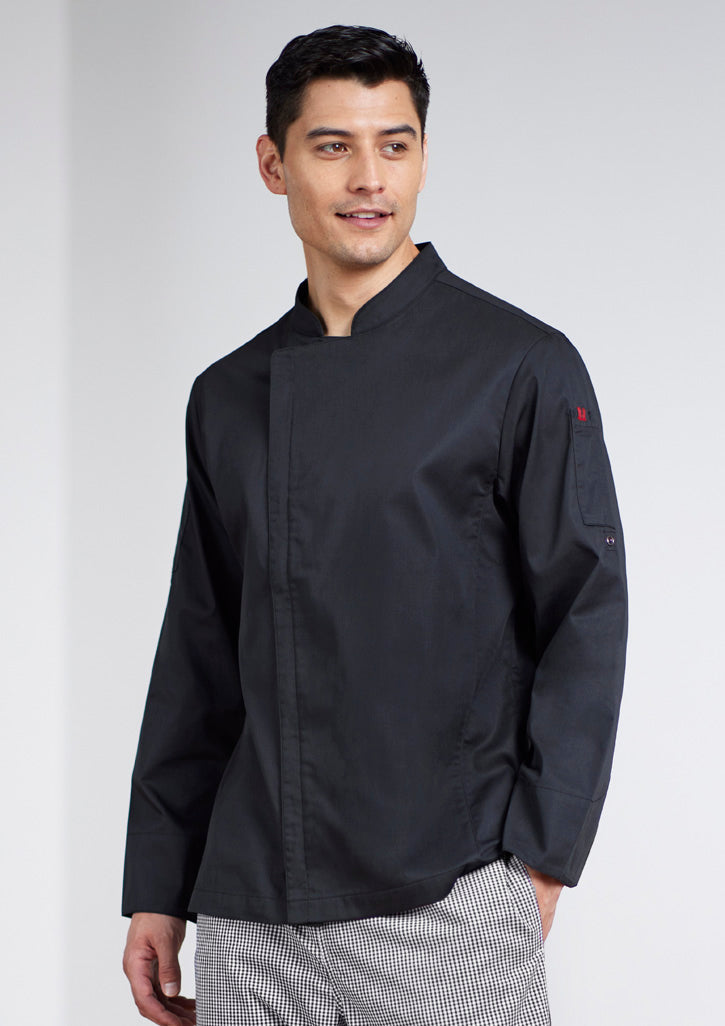 Load image into Gallery viewer, CH330ML Bizcollection Alfresco Mens Long Sleeve Chef Jacket
