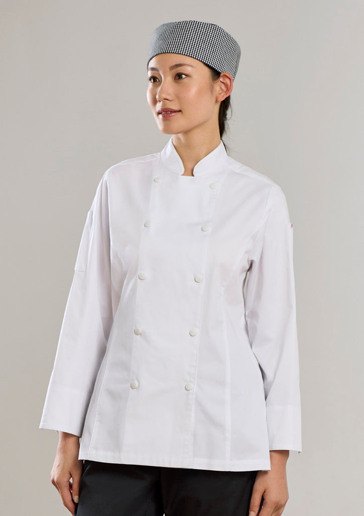 Load image into Gallery viewer, CH430LL BizCollection Womens Gusto Long Sleeve Chef Jacket
