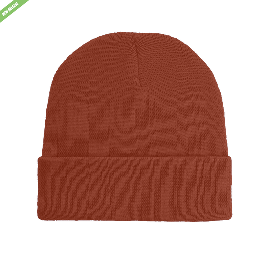 B001/B101R - 24 Cuffed Recycled Polyester Knitted Beanie