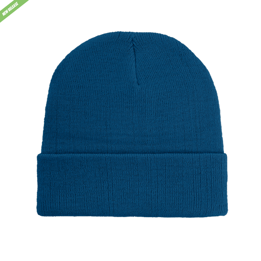 B001/B101R - 24 Cuffed Recycled Polyester Knitted Beanie