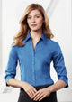 LB7300 BizCollection Metro Ladies ¾ Sleeve Shirt