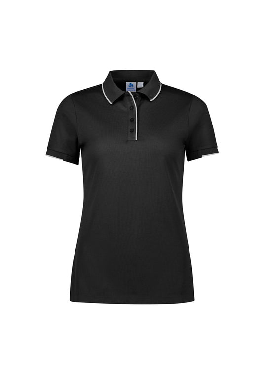 P313LS BisCollection Womens Focus Short Sleeve Polo