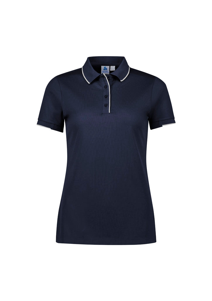 Load image into Gallery viewer, P313LS BisCollection Womens Focus Short Sleeve Polo
