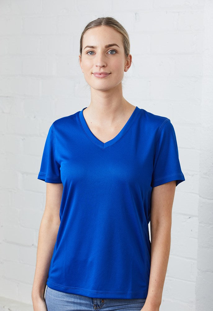 Load image into Gallery viewer, QVT CF Latitude Womens Tee
