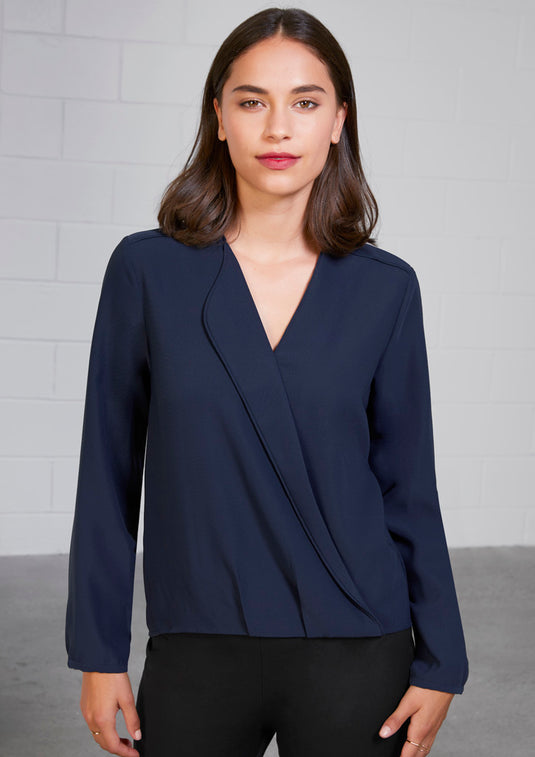 S014LL BizCollection Womens Lily Hi-Lo Blouse