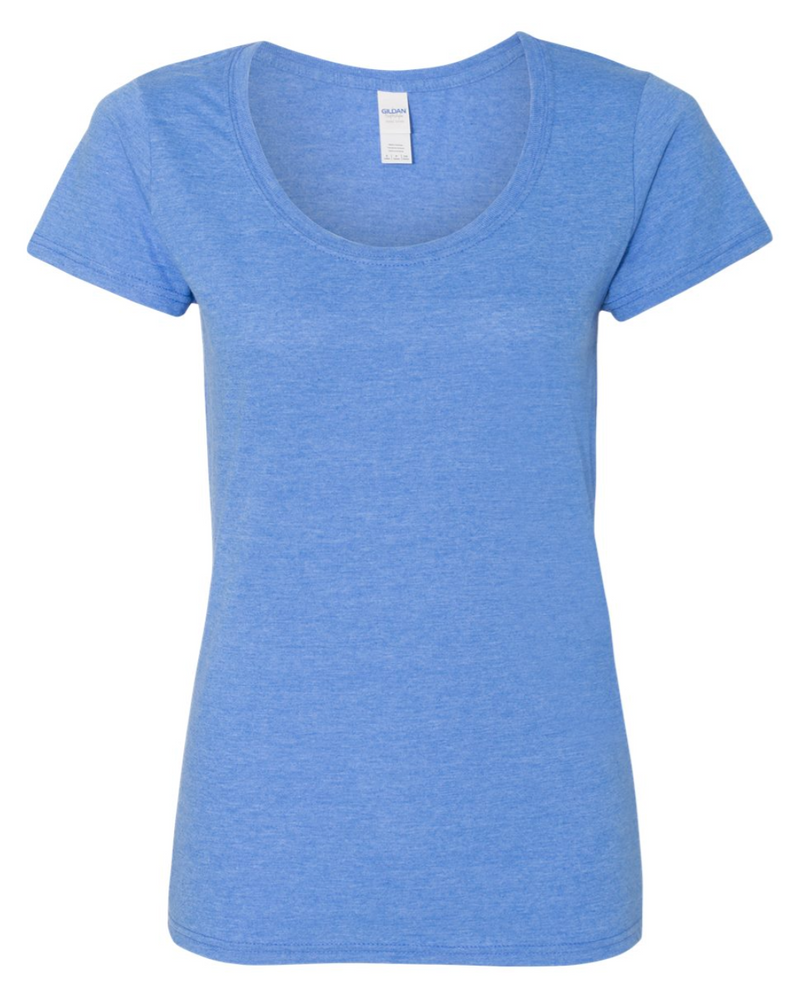 Load image into Gallery viewer, Gildan 64550L Womens Deep Scoop T-Shirt - Clearance
