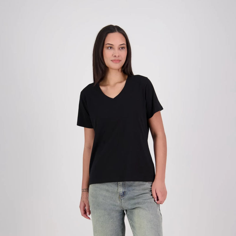 Load image into Gallery viewer, T204 Cloke V-Neck Tee Womens V2
