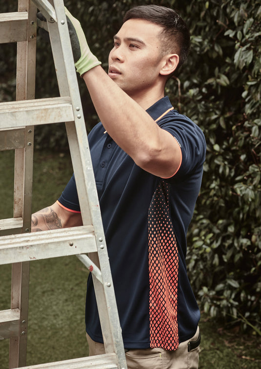 ZH165 Syzmik Mens Spark Short Sleeve Polo