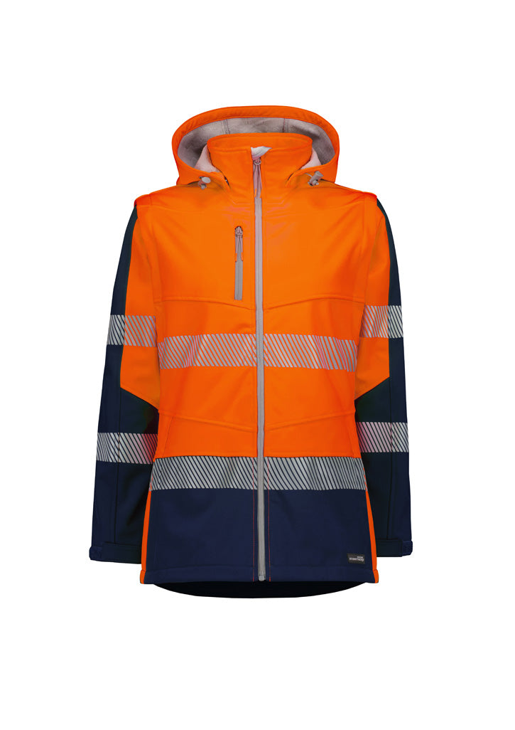 Load image into Gallery viewer, ZJ753 Syzmik Womens Streetworx 2 In 1 Stretch Softshell Jacket
