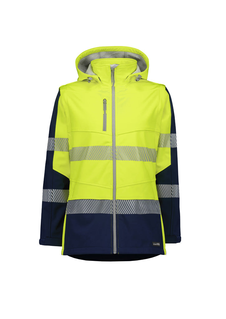 Load image into Gallery viewer, ZJ753 Syzmik Womens Streetworx 2 In 1 Stretch Softshell Jacket
