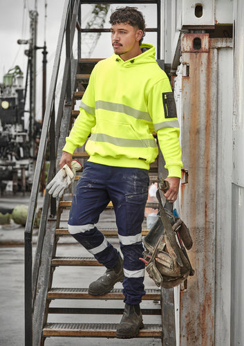 ZP935 Syzmik Mens Essential Stretch Taped Cargo Pant - Cuffed