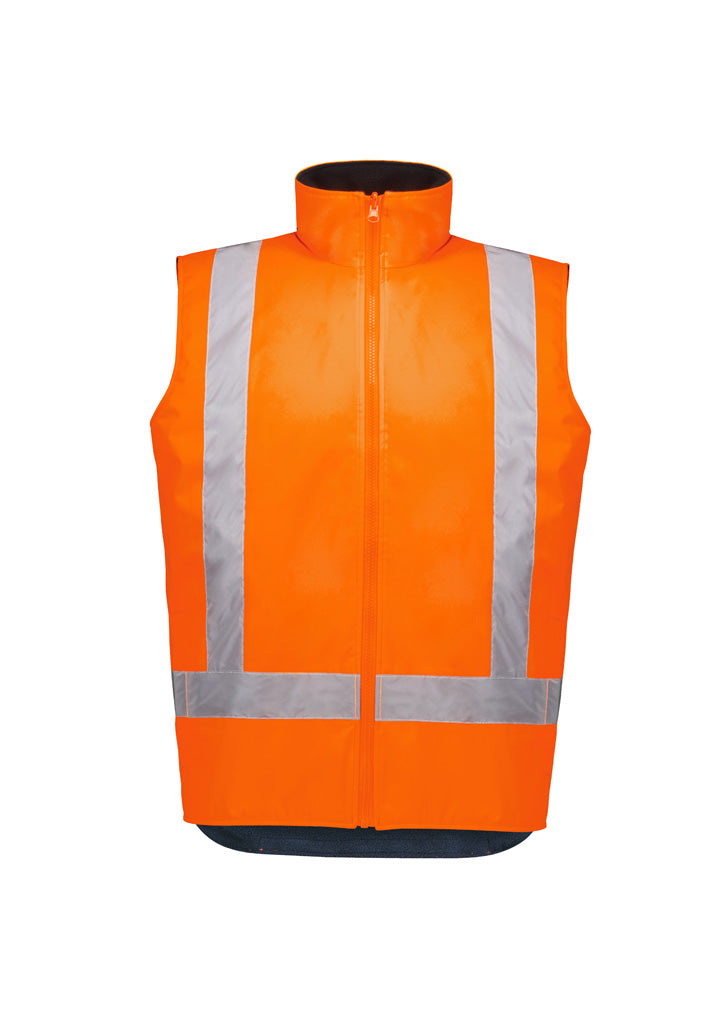 Load image into Gallery viewer, ZV228 Syzmik Unisex Hi Vis Waterproof Reversible Vest
