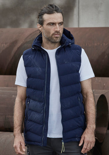 ZV245 Syzmik Unisex Streetworx Hooded Puffer Vest