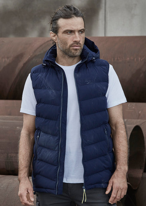ZV245 Syzmik Unisex Streetworx Hooded Puffer Vest
