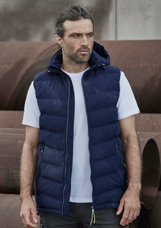 ZV245 Syzmik Unisex Streetworx Hooded Puffer Vest