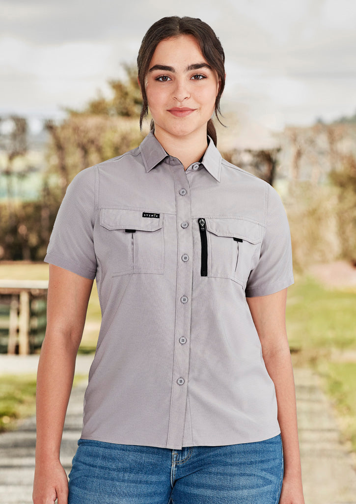 Load image into Gallery viewer, ZW765 Syzmik Womens Outdoor Short Sleeve shirt
