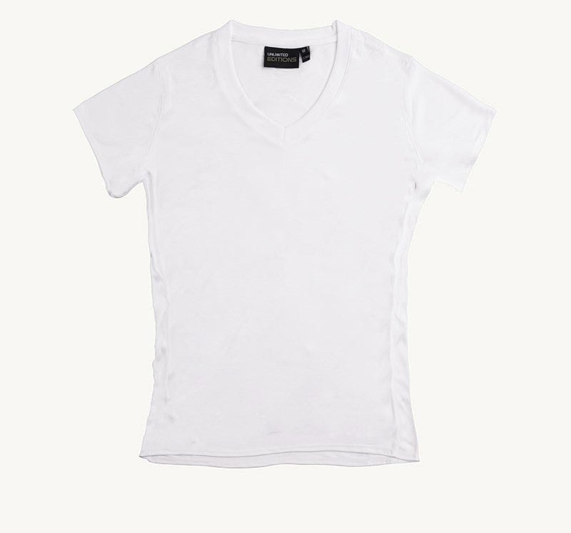 Load image into Gallery viewer, QVT CF Latitude Womens Tee
