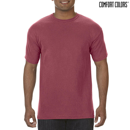 Wholesale 1717 Comfort Colours Short Sleeve Adult T-Shirt Printed or Blank
