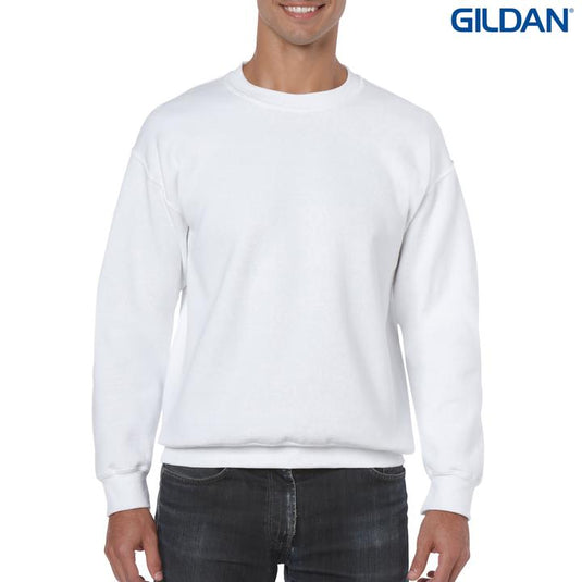 Gildan Heavy Womens Pullover Raglan Crew Neck Sweatshirt Size