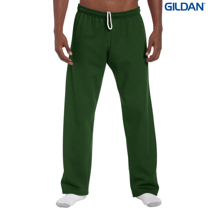 Gildan Heavy Blend Open Bottom Sweatpants 18400 S-3XL Cotton/Polyester 