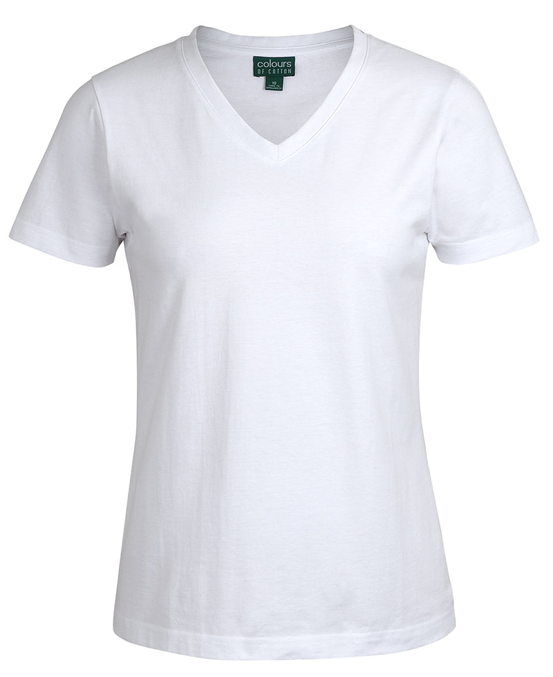 Load image into Gallery viewer, Wholesale 1VT1 JB&#39;s C OF C LADIES V NECK TEE Printed or Blank
